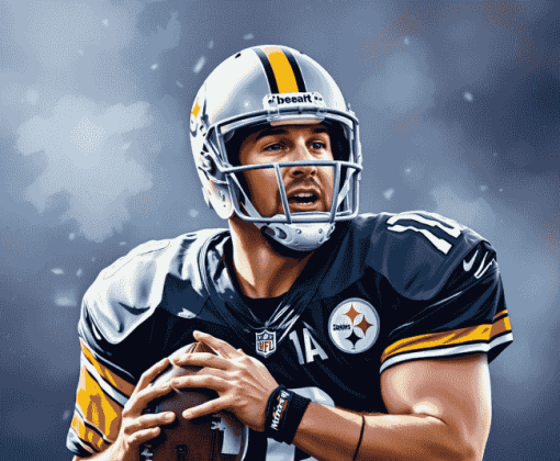 Ben Roethlisberger Football Legend Diamond Painting