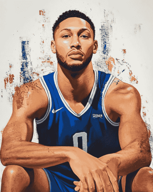 Ben Simmons Basketball Diamond Painting