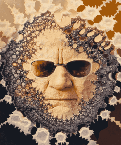 Benoit Mandelbrot Famous Series Diamond Painting