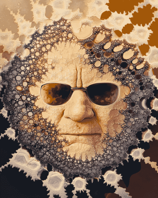 Benoit Mandelbrot Famous Series Diamond Painting