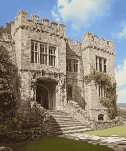 Berry Pomeroy Castle Tour Diamond Painting