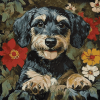 Best Dog Dad Quote Diamond Painting