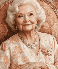 Betty White Iconic Women Diamond Painting