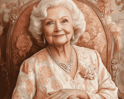 Betty White Iconic Women Diamond Painting