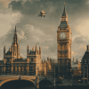 Big Ben London Skyline Diamond Painting