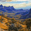 Big Bend National Park Scenic View Diamond Painting