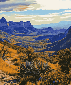 Big Bend National Park Scenic View Diamond Painting