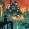 Bioshock Animation Robots Diamond Painting