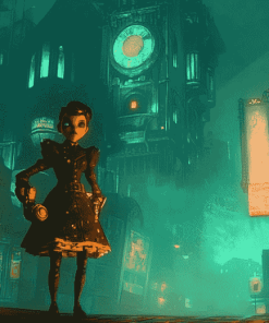 Bioshock Animation Style Diamond Painting