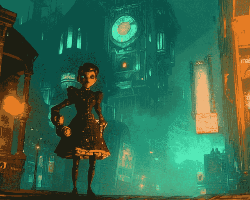 Bioshock Animation Style Diamond Painting