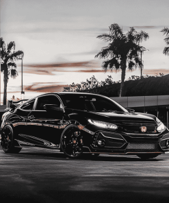 Black Civic Engines Diamond Painting