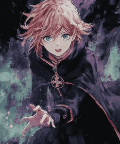 Black Clover Luck Anime Character Diamond Painting