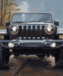 Black Jeep Offroad Diamond Painting