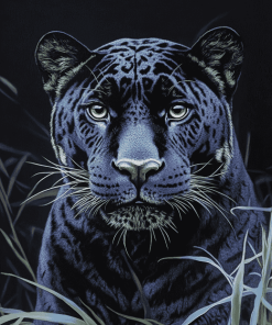 Black Panther Jaguar Diamond Painting