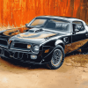 Black Pontiac Firebird Diamond Painting