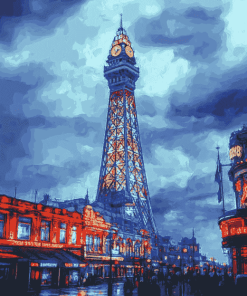 Blackpool Tower Diamond Painting