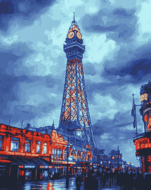 Blackpool Tower Diamond Painting