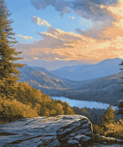 Blowing Rock Lakes Diamond Painting