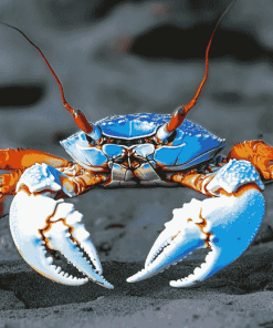 Blue Crab Animal Diamond Painting