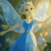 Blue Fairy Disney Fantasy Diamond Painting