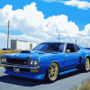 Blue Xb Gt Falcon Vehicles Diamond Painting