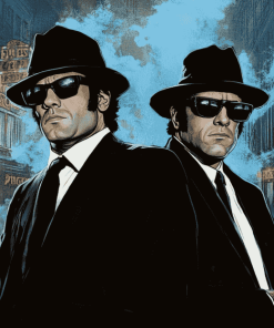 Blues Brothers Movie Diamond Painting