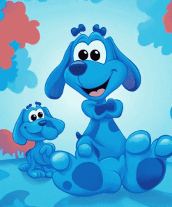 Blues Clues Animation Diamond Painting