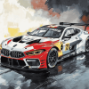 Bmw M8 Gte Engines Diamond Painting