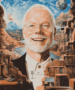 Bob Harris Author Series Diamond Painting