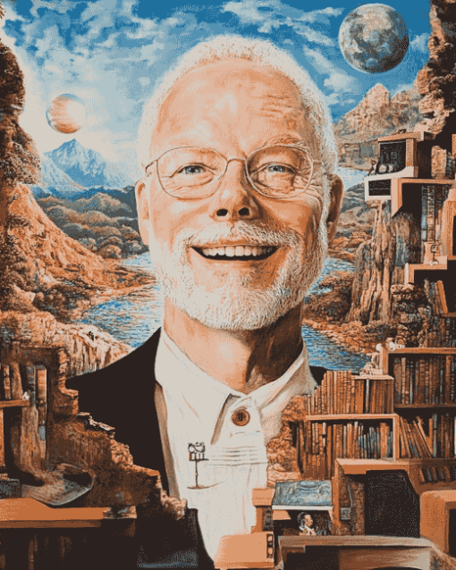 Bob Harris Author Series Diamond Painting