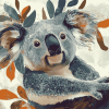 Bohemian Koala Diamond Painting