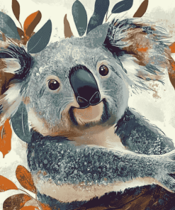 Bohemian Koala Diamond Painting