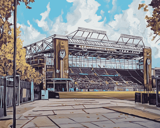 Boleyn Ground Stadium Diamond Painting