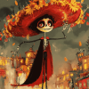 Book of Life Animation Theme Diamond Painting