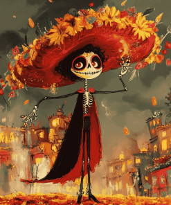 Book of Life Animation Theme Diamond Painting