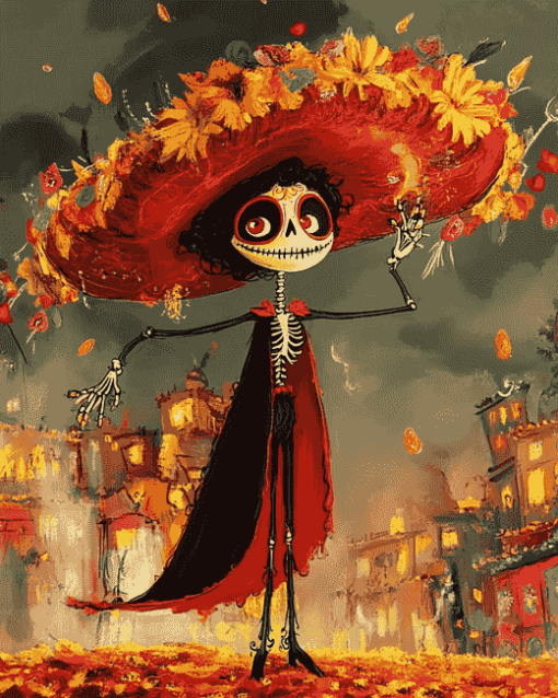 Book of Life Animation Theme Diamond Painting