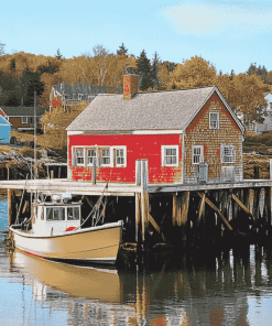 Boothbay Coastal Landscape Diamond Painting