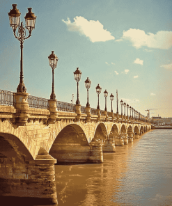 Bordeaux Pont De Pierre France Diamond Painting