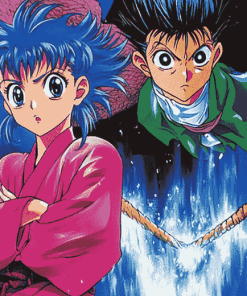 Botan and Yusuke YuYu Hakusho Diamond Painting