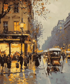 Boulevard Capucines Edouard Cortes Diamond Painting