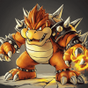 Bowser Cartoon Diamond Painting