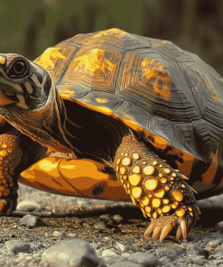 Box Turtle Reptiles Diamond Painting