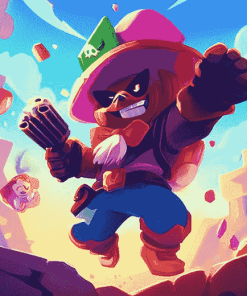 Brawl Stars Game Animation Diamond Painting