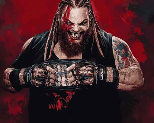 Bray Wyatt WWE Belt Diamond Painting