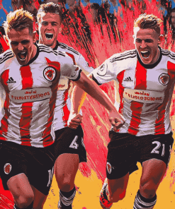 Brentford FC Stars Diamond Painting