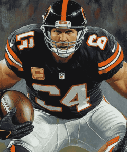 Brian Urlacher Football Legend Diamond Painting