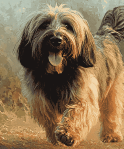 Briard Dog Diamond Painting