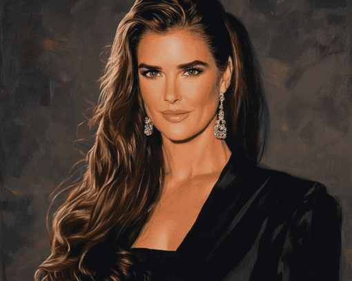 Brooke Shields Celebrity Diamond Painting