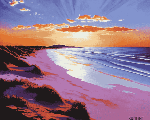 Broome Australia Seascape Diamond Painting