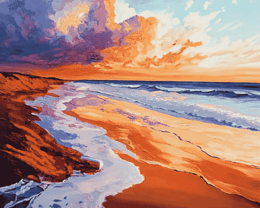 Broome Seascape Australia Diamond Painting